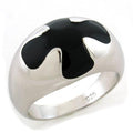 LOAS1169 Rhodium 925 Sterling Silver Ring with