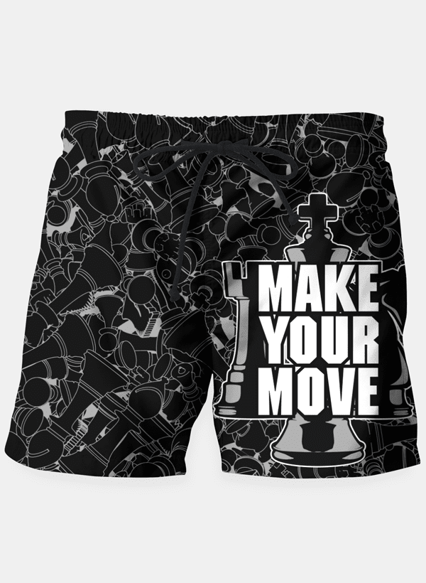 Make Your Move Chess Shorts