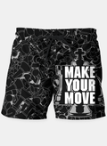 Make Your Move Chess Shorts
