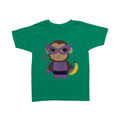 Kids Superhero Shirt - Team Super Animals - Monkey Banana