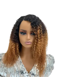 Ombre Afro Wig  | Bold & Beautiful Human Hair Curls
