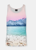 Pink Sky 2 Sublimation Adult Tank Top