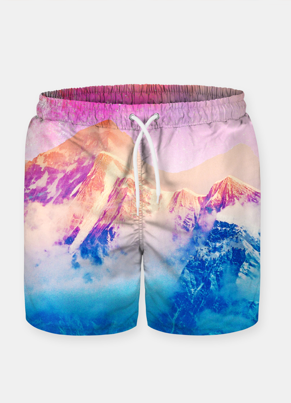 Pink Sky  Shorts