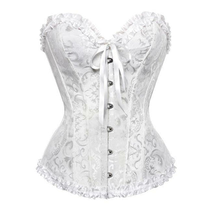 X Sexy Women steampunk clothing gothic Plus Size Corsets Lace Up boned