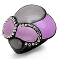TK2215 IP Black(Ion Plating) Stainless Steel Ring