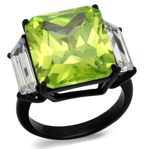 TK2275 IP Black(Ion Plating) Stainless Steel Ring