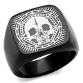 TK2306 IP Black(Ion Plating) Stainless Steel Ring