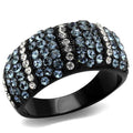 TK2355 IP Black(Ion Plating) Stainless Steel Ring
