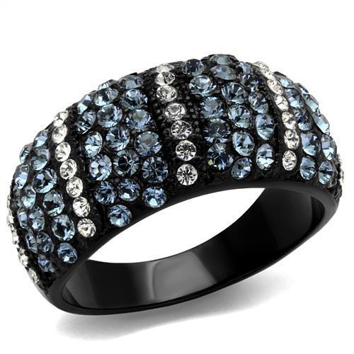 TK2355 IP Black(Ion Plating) Stainless Steel Ring