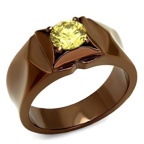 TK2773 IP Coffee light Stainless Steel Ring with