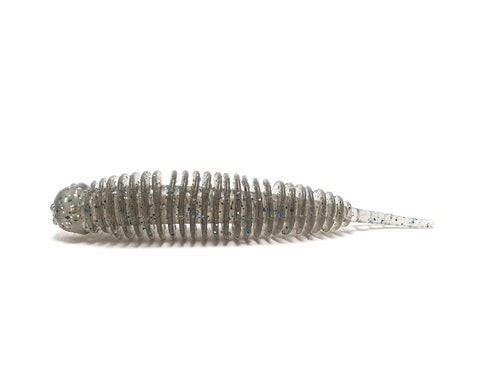 Aquamarine Misty Twist Floating 1.5-inch fishing lure showing its twisted design and vibrant color for freshwater fishing.