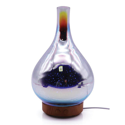 Essential Oil Aroma Diffuser - Mirror 3D Fireworks USB Aromatherapy