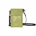 Womens Cell Phone Purse - Olive Green