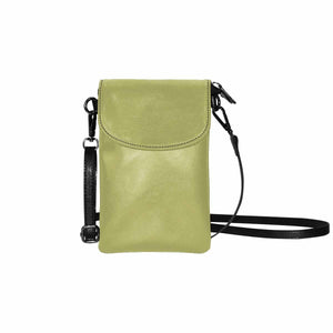 Womens Cell Phone Purse - Olive Green