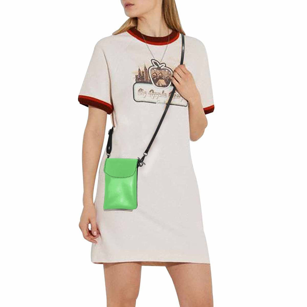 Womens Cell Phone Purse - Pastel Green