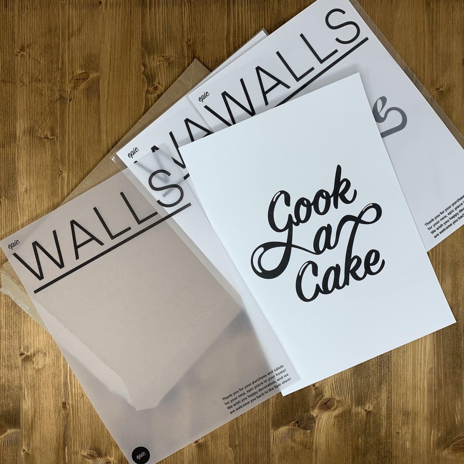 Bread and Butter - Wall Print, Kitchen Wall Decor, Kitchen Wall Art,