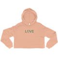 Women's Love Crop Hoodie
